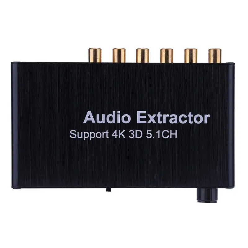 

HDMI Audio Extractor Support 5.1CH 4K 3D HDMI to HDMI AC-3/DTS Decoder with US Standard Plug