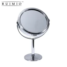 RUIMIO Новое Двухстороннее увеличительное зеркало для макияжа круглое поворотное настольное зеркало увеличительное функциональное стекло косметическое зеркало Инструменты