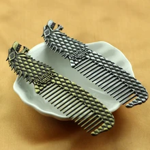 Прямая поставка Игра престолов гребень Хогвартс Гриффиндор Hufflepuff Ravenclaw гребень со значком Слизерина для мужчин и женщин ювелирные изделия Парикмахерская семейный инструмент