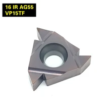 10 Шт. MMT 16IR AG55 VP15TF Темы Токарный Инструмент твердосплавные пластины Режущего Инструмента С ЧПУ Инструменты Токарного резца инструменты 16IRAG55