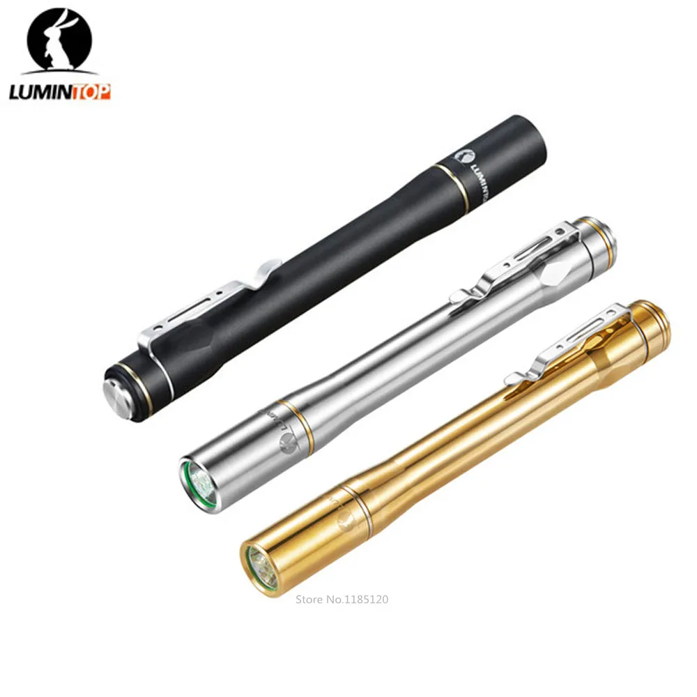 

Lumintop IYP365 Portable Pen Flashlight Cree XP-G2 R5 LED max 200 lumen mini torch for self defense every day carry gift