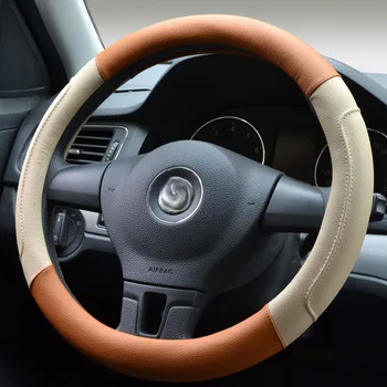 

2017 new car steering wheel cover four seasons universal set wholesale white rubber ring sports fashion