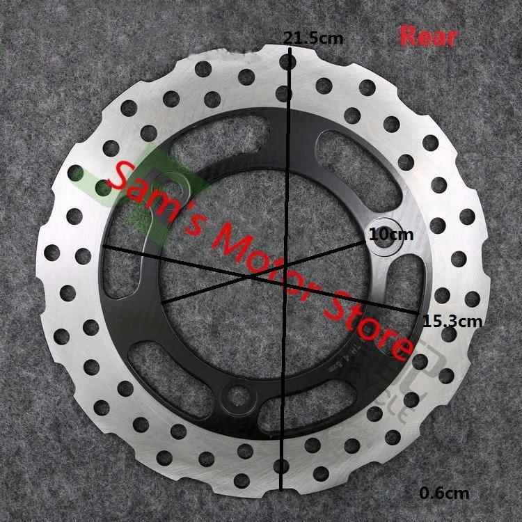 Ninja 250R(EX250K8F) 2008-2012 передний или задний ротор тормозов мотоцикла диск