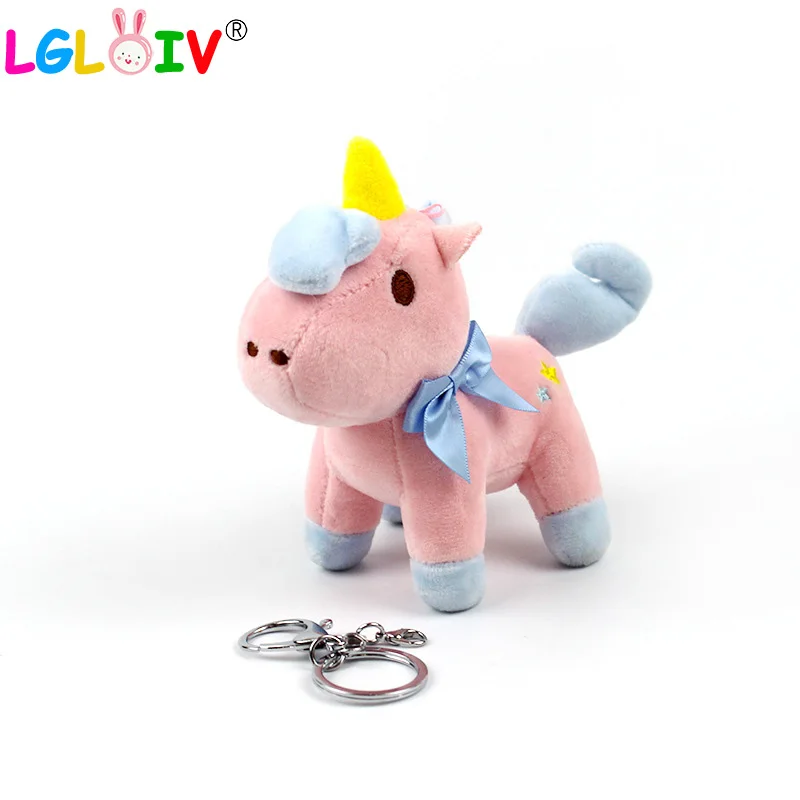 

LGLOIV 14CM Soft Stuffed Animals Unicorn Plush Toys Kawaii Baby Keychain doll Cotton Toys For Birthday Gift Toys For childr
