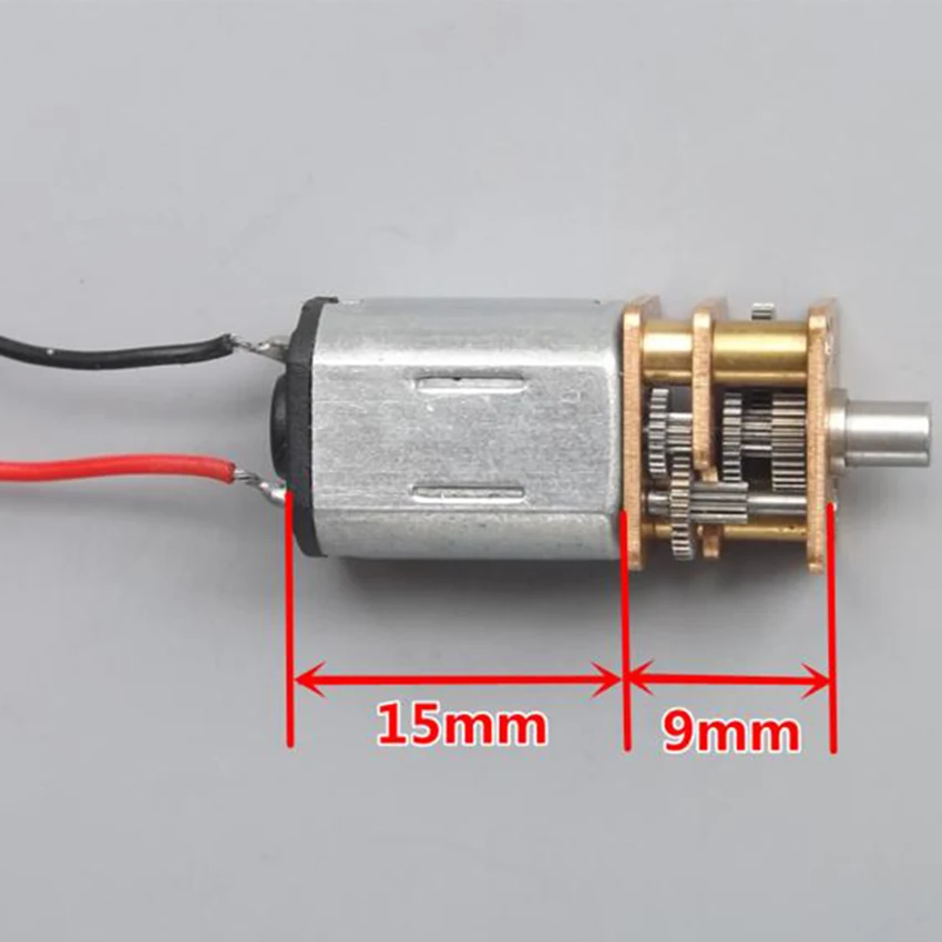 Высокое качество Сталь Шестерни N20 мини Точность DC Шестерни ed мотор D ось для снижения скорости двигателя 5V Шестерни двигатель 47 об./мин. Шестерни мотор червь