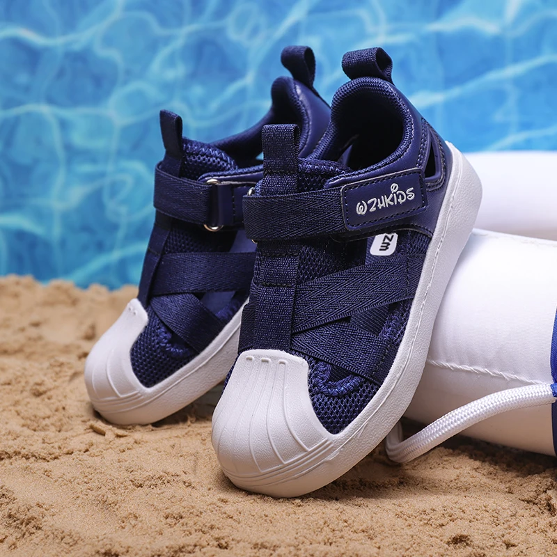 

Boys shell children's shoes 2019 summer women's casual sports shoes children's net shoes breathable net big children