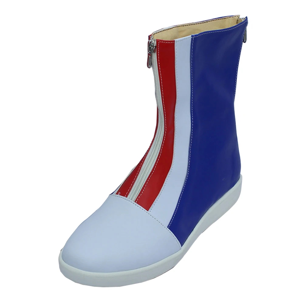 Brdwn Youkai Vigilanza degli uomini Nathan Adams Cosplay breve stivali scarpe Su Misura