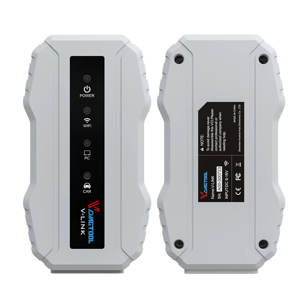 

2018 USB VDIAGTOOL V-LINK Wifi Version Truck Diagnostic tool best than Original NEXIQ 125032 USB Link with All Installers White