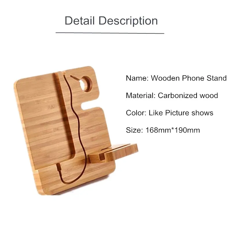 SZYSGSD деревянный кронштейн настольная док-станция для зарядки сотового телефона Подставка для часов держатель для iPhone X XR 8 7 6s для Apple Watch 4 3 2 подставка для зарядного устройства