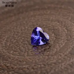 5.6CT натуральный 5A Танзанит голый камень