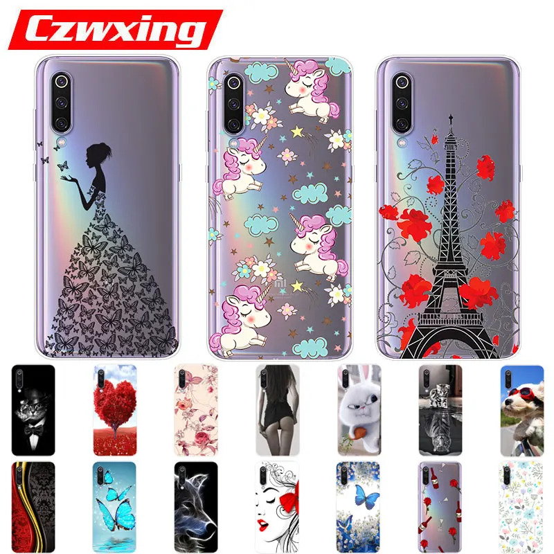 

Xiaomi Mi 9 Case For Xiaomi Mi 9 SE Case Silicone TPU Cute Cover Phone Case On Xiaomi Mi 9 Global Version Mi9 Se Mi9se Case Soft