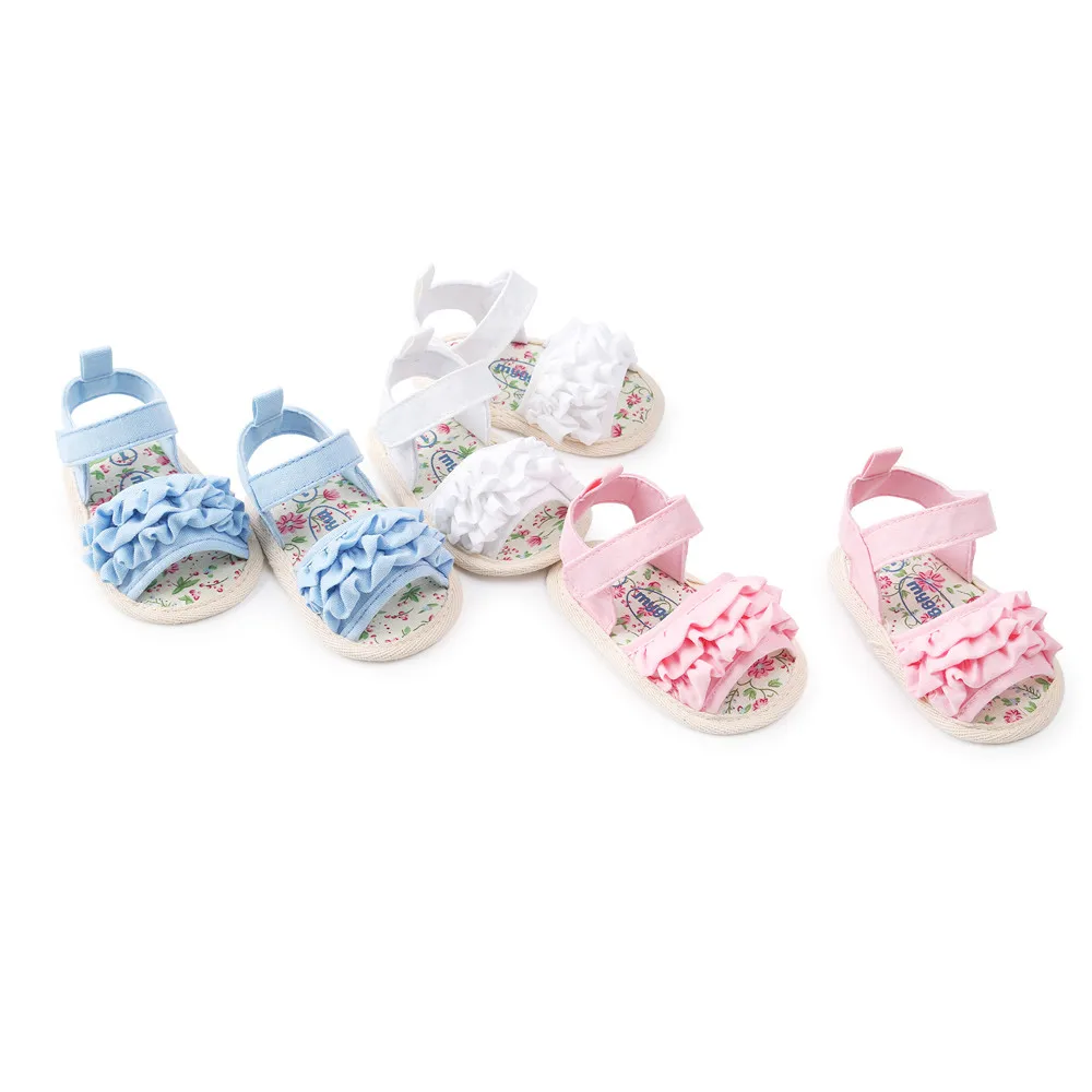 Newborn Baby Girl Shoes Lovely Flower Shoe Casual Comfortable Shoes Sneaker Anti-slip Soft Sole Toddler Shoes zapatos para bebe