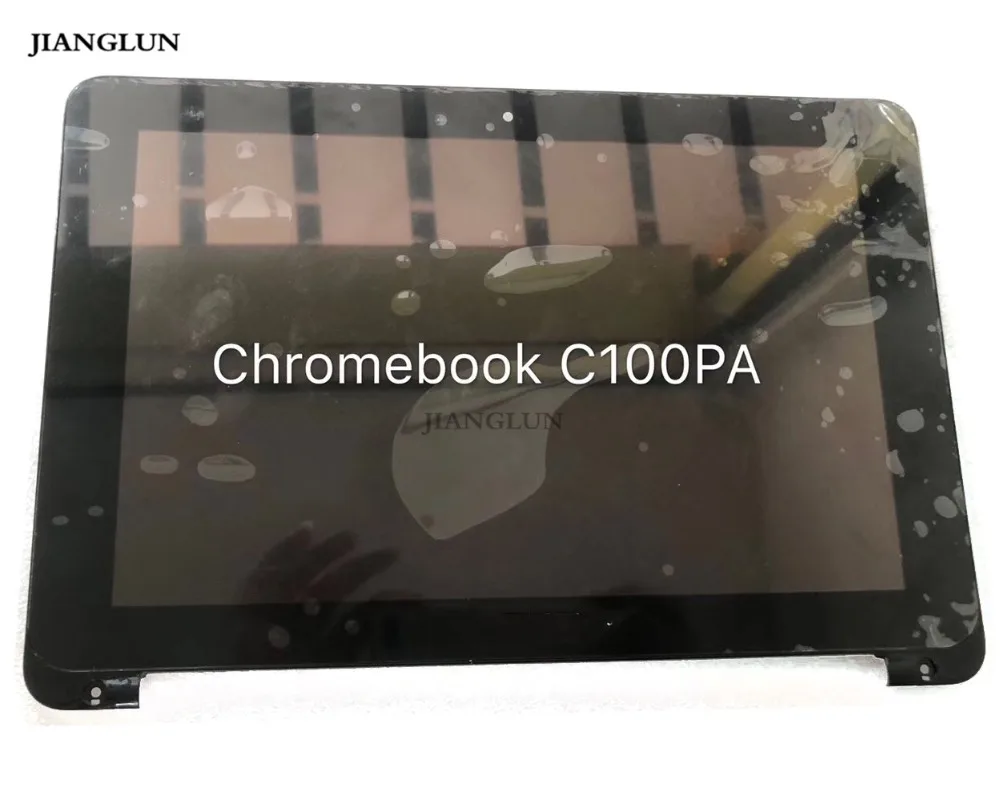 

JIANGLUN LCD Touch Screen Digitizer Assembly with Frame For Asus Chromebook C100pa