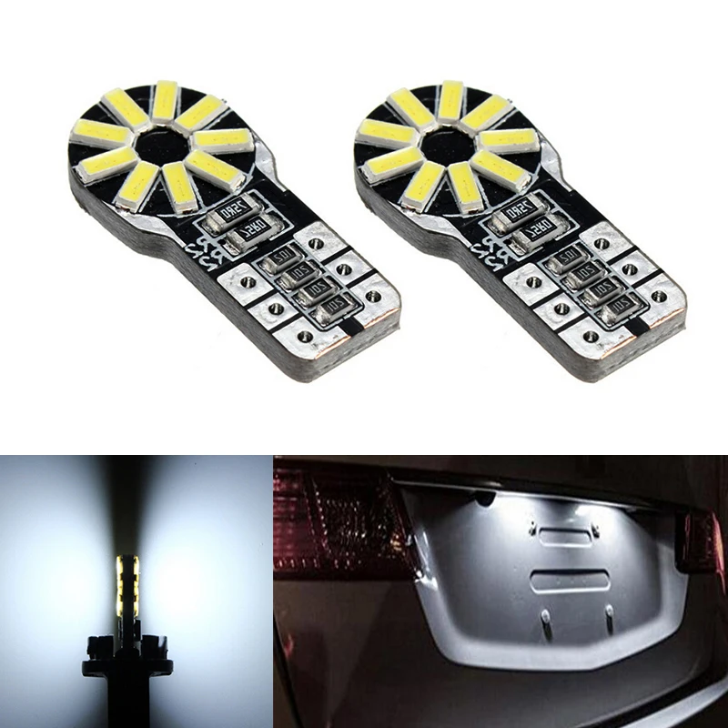 2x автомобильный Canbus DOTAATDW без Ошибок T10 W5W 3014 SMD СВЕТОДИОДНЫЙ номерной знак для
