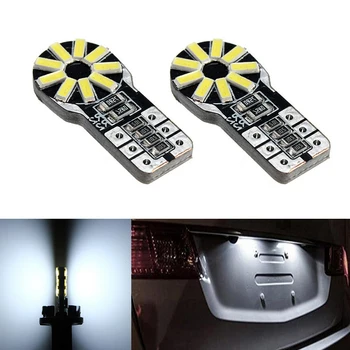

DOTAATDW 2x Car Canbus No Error T10 W5W 3014 SMD LED License Plate Light For Chevrolet Cruze Camaro Captiva
