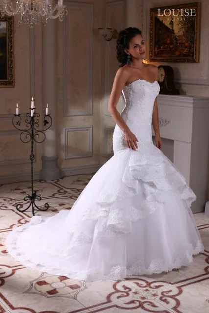 por encargo vestidos de novia con volantes de la falda cansado capas