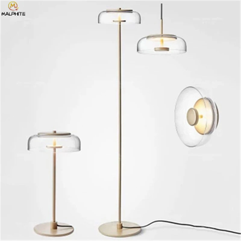 

Modern Glass Daylight Pendant Lamp Bedroom Bedside Desk Lamp Vertical Lamp Pendant Light Nordic Living Room Decor Luminaires