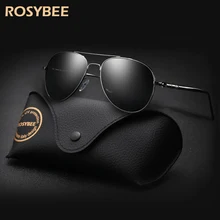Поляризационные солнцезащитные очки в металлической оправе, мужские классические брендовые Модные солнцезащитные очки, uv400 линзы, очки для вождения, для мужчин/женщин, gafas de sol