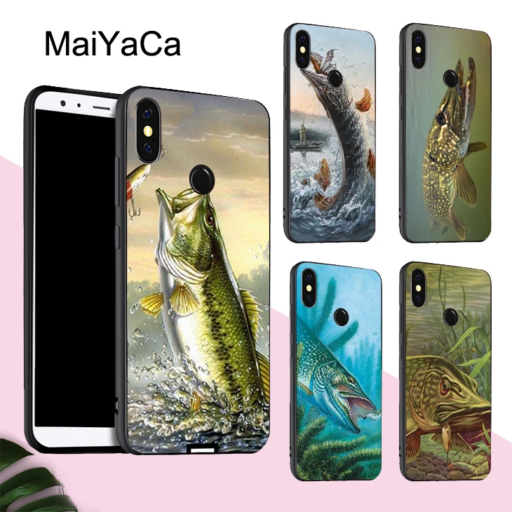 MaiYaCa приманка на щуку Спиннер чехол для POCO X3 F2 Pro Red mi Note 8 8T 7 9 9S 9A 9C Mi 10 Lite A3|Бамперы| |