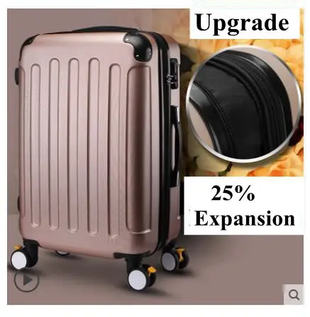 Maleta de equipaje rodante de 20 pulgadas, 22 y 24 Maleta de viaje, Maleta giratoria, maleta con ruedas - Maletas y bolsas