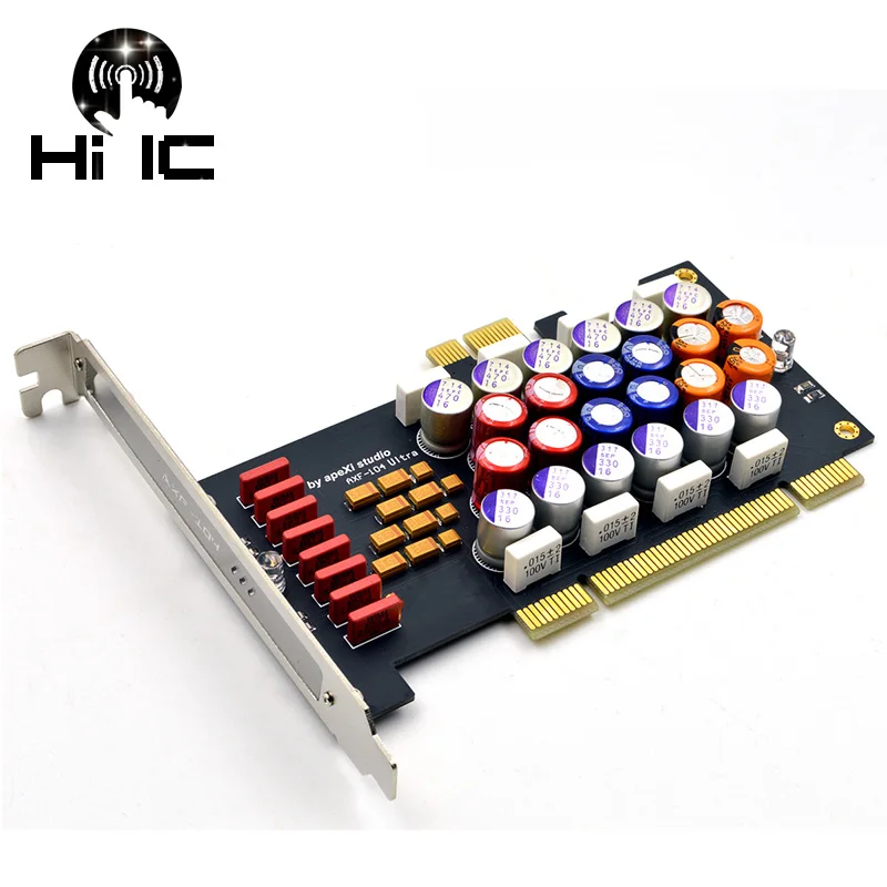 1 шт. Hi-Fi Карта Фильтра питания PCI/PCI-E HiFi PC аудио power purification SNR оптимизация аудио обновление DIY