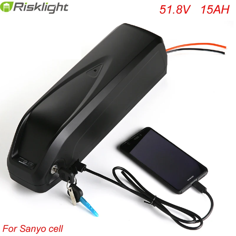 14S 52V 15AH литий-ионный аккумулятор USB порт 51,8 V 1000w Hailong аккумуляторные батареи для 48v 1000w Bangfang BBS02 BBSHD 14S 52V 15AH литий-ионный аккумулятор USB порт 51,8 V 1000w Hailong аккумуляторные батареи для 48v 1000w Bangfang BBS02 BBSHD