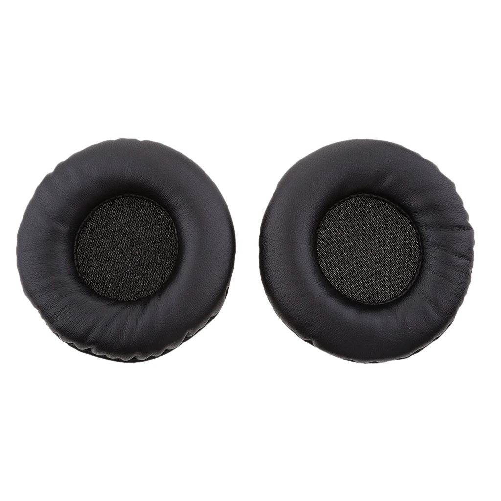 80mm Ear Pads Cover Pad Cushion Replacement For Headphones Headset 3 1/8inch High elasticity durable light-weight soft