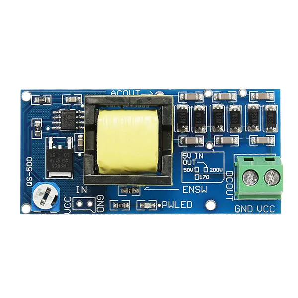 

5V-12V Step Up to 300V-1200V DC-DC Boost Converter High Voltage Power Boost Module