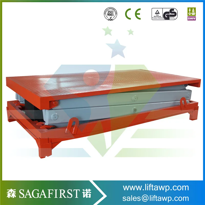 Qingdao car lifting device /automotive scissor lift/ever eternal car