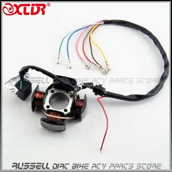 

CG125 Stator Magneto Coil 4 Pole Plate Ignition Foot starter For honda CG125 150CC CB 125