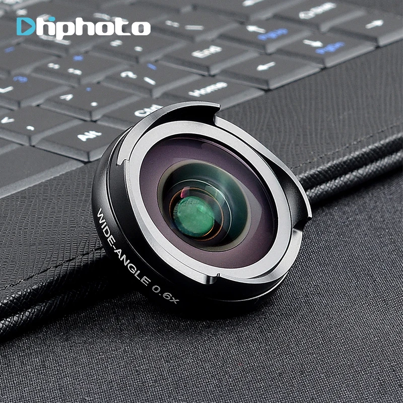 Apexel NO Distortion 0.6X Wide Angel Lens 10X Macro Lens Kit universal Clip for iPhone Samsung