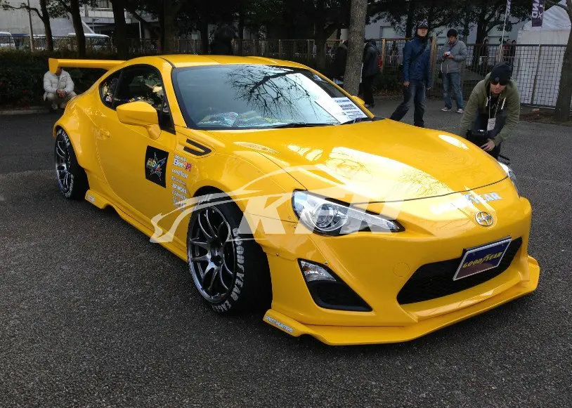 GT 86 Rocky bunny V1 Bodykits For Toyota GT86 FRP Front lip Side skirts