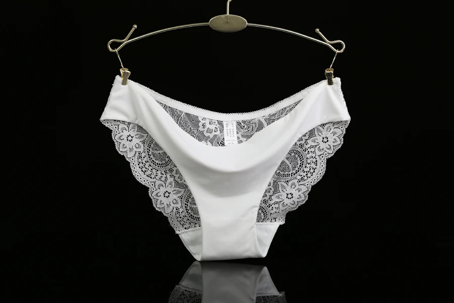 Underwear Women Sexy Panties Lace Seamless Briefs Transparent See Through Lingerie Knickers Femme Tangas Bragas Mujer 15