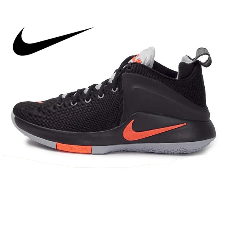 

Original 2018 NIKE ZOOM WITNESS EP Men's Basketball Shoes JBJ High Cut Breathable Sneakers Athletics Durable Shoes Men 884277