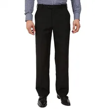 Новое прибытие изготовленные на заказ брюки прямые брюки мужские/Жених/лучшие мужские свадебные/вечерние простые Передние брюки KZ2