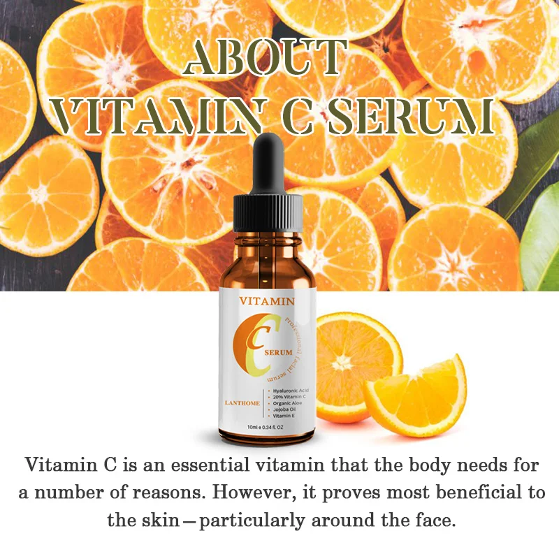 Lanthome VitaminC Serum Splash Freckle Remove Anti Wrinkles Essence Dark Blots Disappear Care Cleansing Facial Skin Care