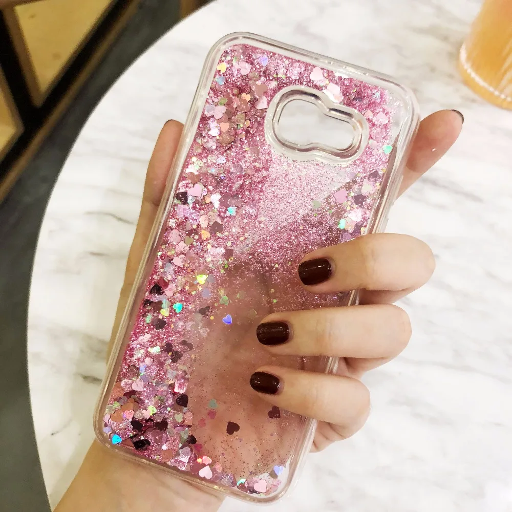 

For Samsung Galaxy Note 8 5 4 case Stars Glitter Liquid Quicksand Back Cover For S6 S7 Edge S8 Plus TPU Cover For A3 A5 A7 2017