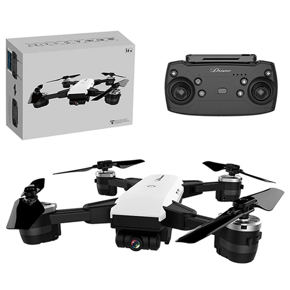 

Hot Sales RC Helicopters Foldable WiFi FPV RC Drone 2MP 720P Camera Altitude Hold Trajectory Flight Quadcopter With LED Light