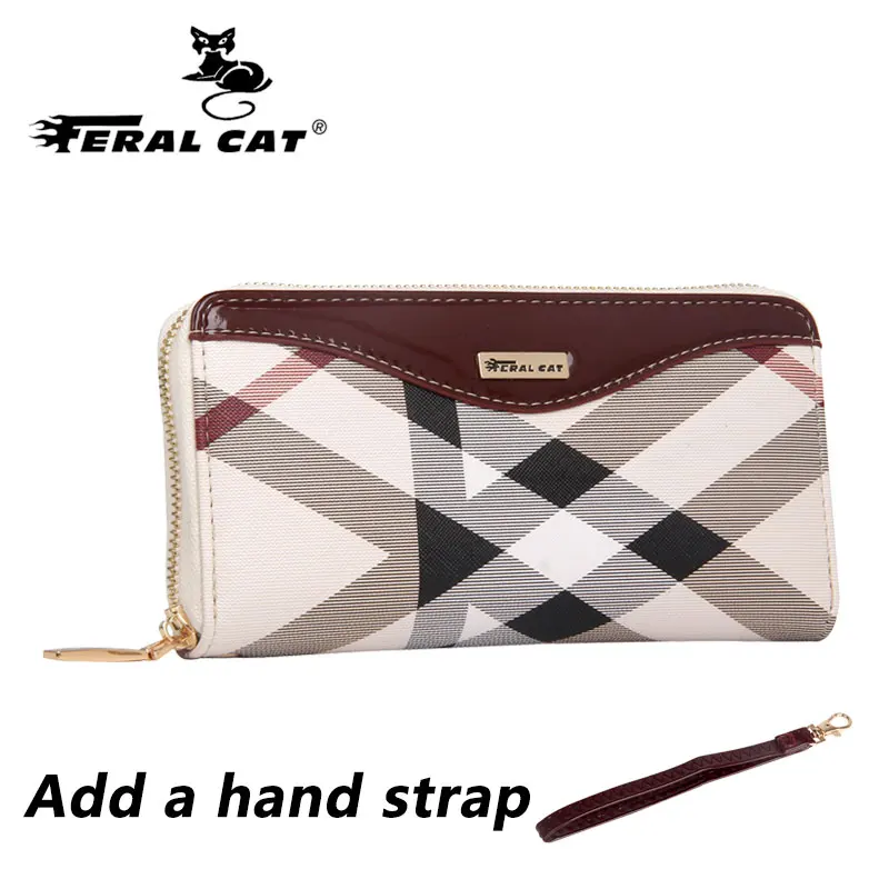 FERAL CAT Women Wallet Female Long Clutch Lady Walet Portomonee Rfid Luxury Brand Money Bag Magic Zipper Coin Purse FERAL CAT Women Wallet Female Long Clutch Lady Walet Portomonee Rfid Luxury Brand Money Bag Magic Zipper Coin Purse