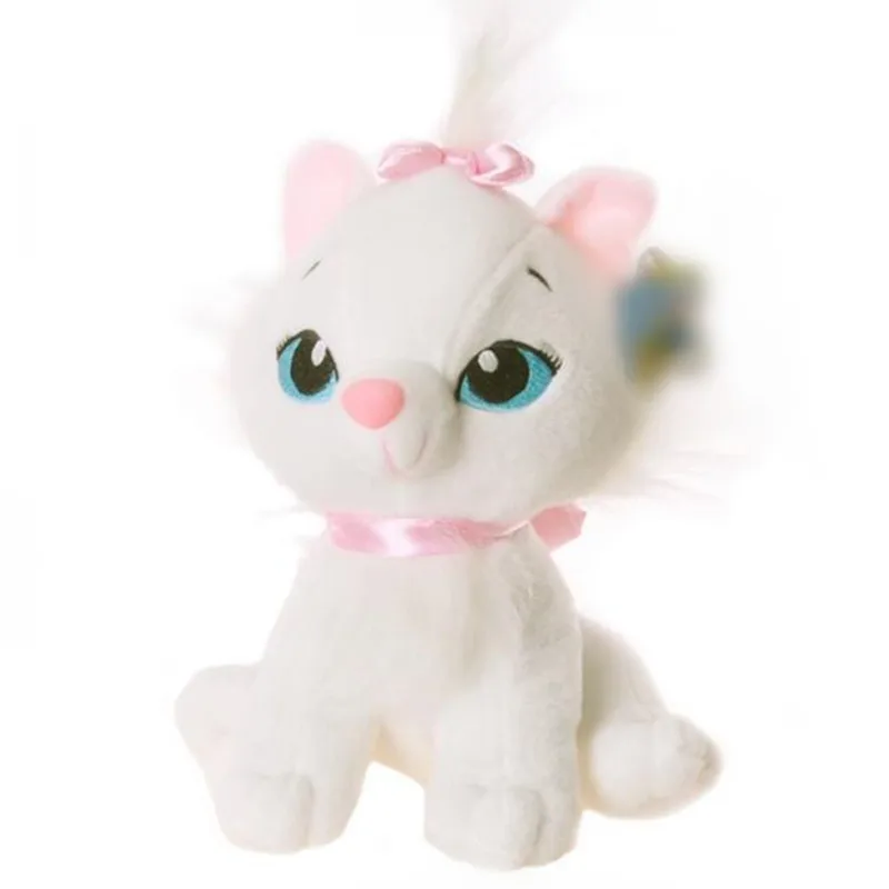 1 шт. 18 см милые аристократы кошка плюшевые игрушки Marie Коты, плюшевые куклы мягкие животные игрушки для детей - Цвет: Розовый