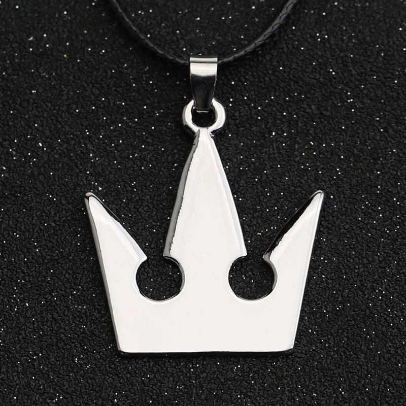 Collar Kingdom Hearts corona Sora Riku Kair amuleto de clasificación King, colgante de Color plateado, joyería juego popular, venta al por mayor|fashion jewelry|jewelry fashionjewelry wholesale - AliExpress