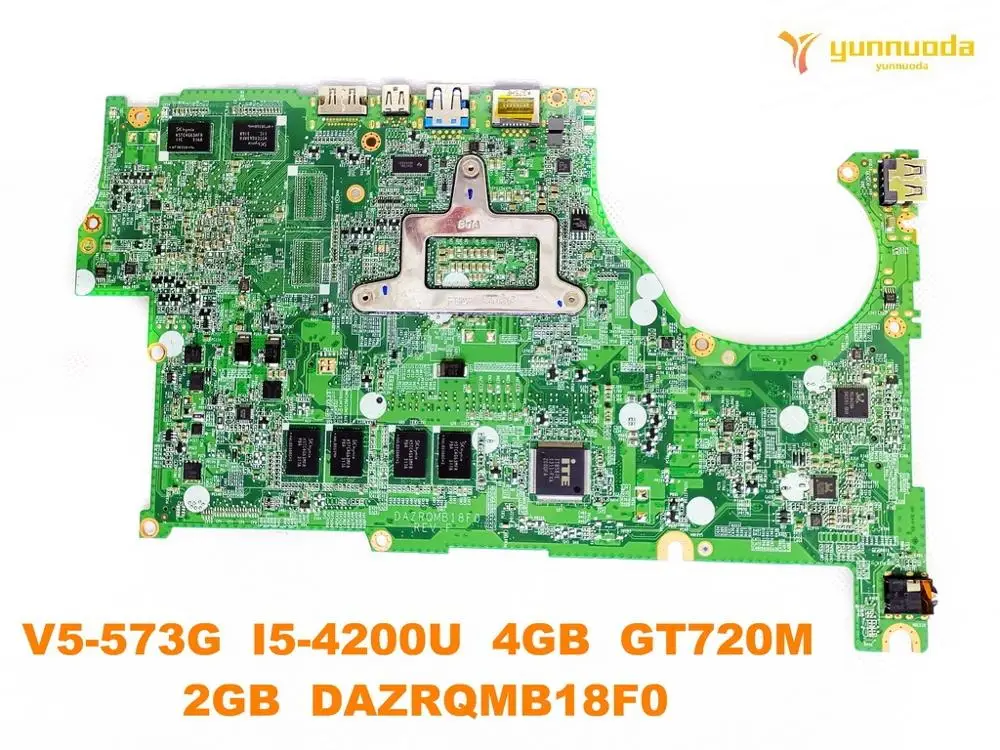 الأصلي لشركة أيسر V5-573G اللوحة المحمول V5-573G I5-4200U 4 GB GT720M 2 GB DAZRQMB18F0 اختبار جيد شحن مجاني