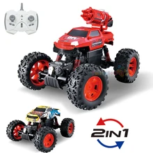 2 в 1 высококачественный Радиоуправляемый автомобиль 2,4 г 1:12 многофункциональная радиоуправляемая антигравитационная машина радиоуправляемые автомобили Внедорожные багги электронные игрушки для мальчиков Дети