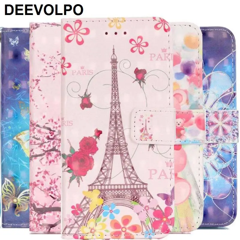 

For Fundas Samsung Galaxy S7 S6 Edge Plus S5 S4 J3 J5 A3 A5 2016 Grand Core Prime G360 G530 Bear Owl Butterflies Cover Bag DP03Z
