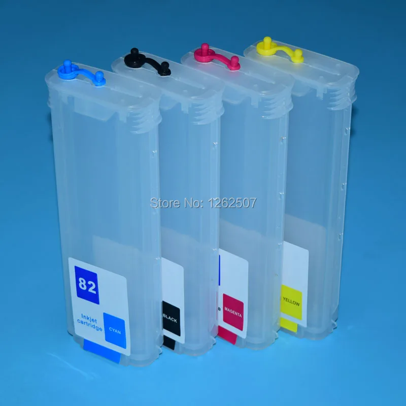 Картридж для HP Designjet 280 82 510 мл * 4 цвета|ink cartridge|refillable ink cartridgesrefillable cartridges |
