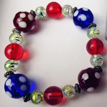 На заказ муранское стекло ручной работы фигурка животного цвет пасхальное яйцо творческий стеклянный браслет аксессуары ювелирные изделия подарок на день рождения