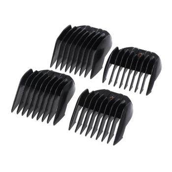

4Pcs Universal Hair Clipper Limit Combs Guide Guard Attachment Size 3.6.9.12mm