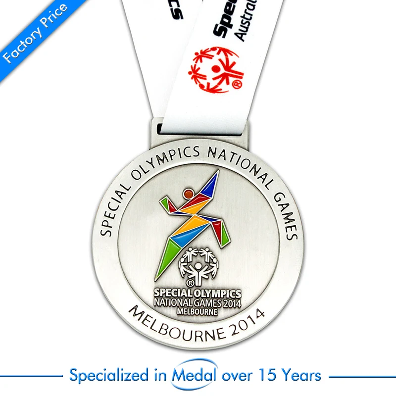 

Factory Direct Sales of Custom Sport Award Medal with ribbons