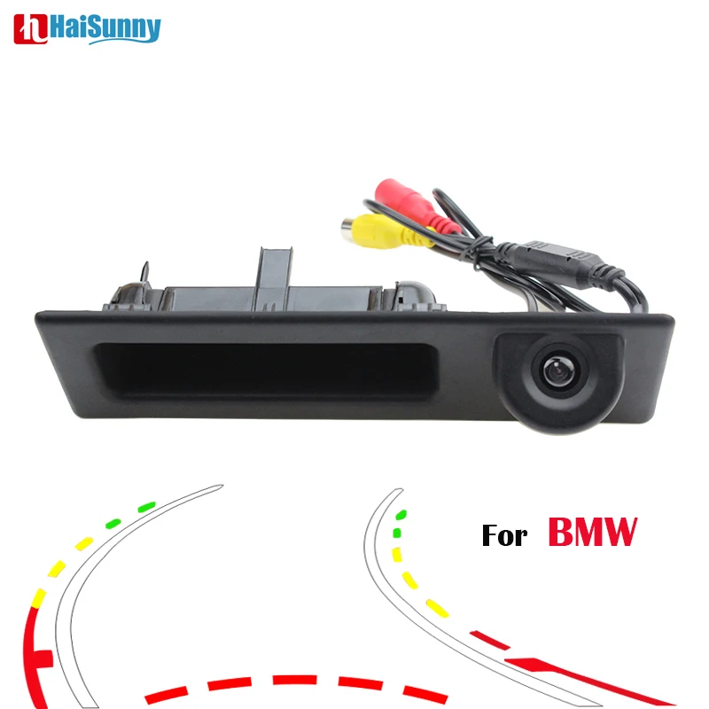 HaiSunny Автомобильная камера заднего вида с интеллектуальными динамическими траекториями для BMW F10 F11 F25 F30 BMW 3 серии 5 серии X3