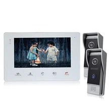 Homefong 7 Color Video Door Phone Viewer for Home Security Touch Screen Take Photo Call Phone